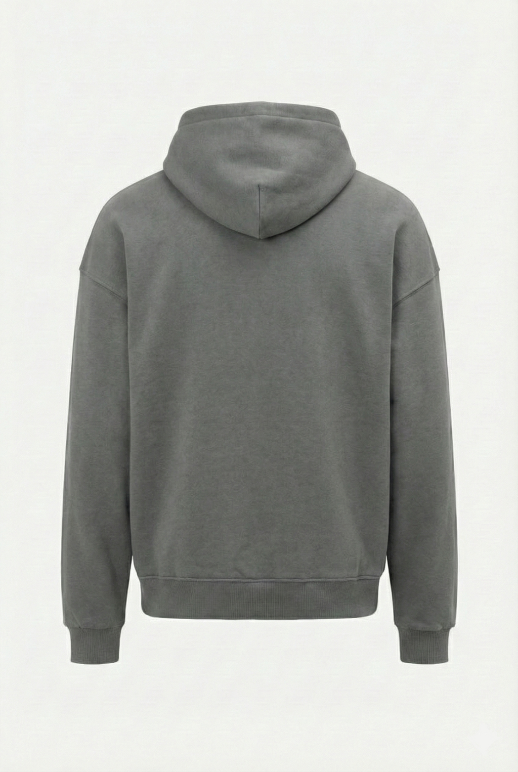 Füme - Basic Oversize Kapüşonlu Sweatshirt
