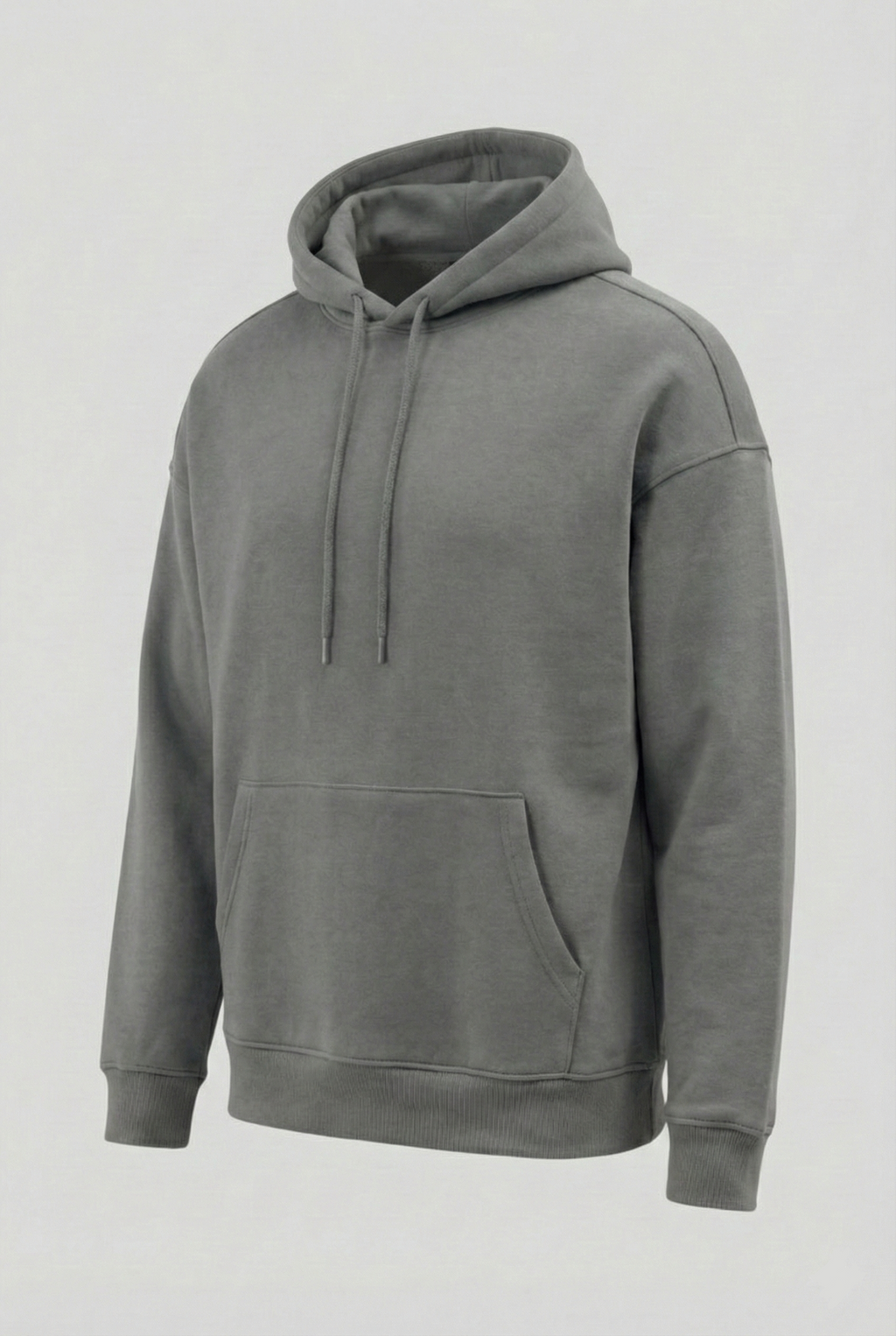 Füme - Basic Oversize Kapüşonlu Sweatshirt