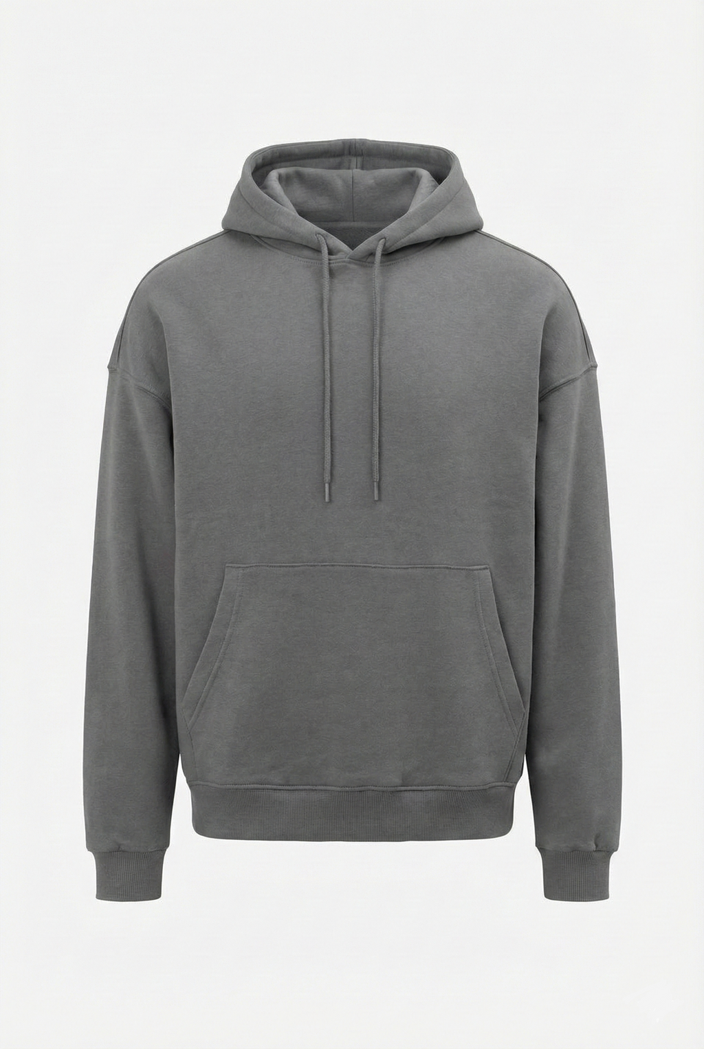 Füme - Basic Oversize Kapüşonlu Sweatshirt
