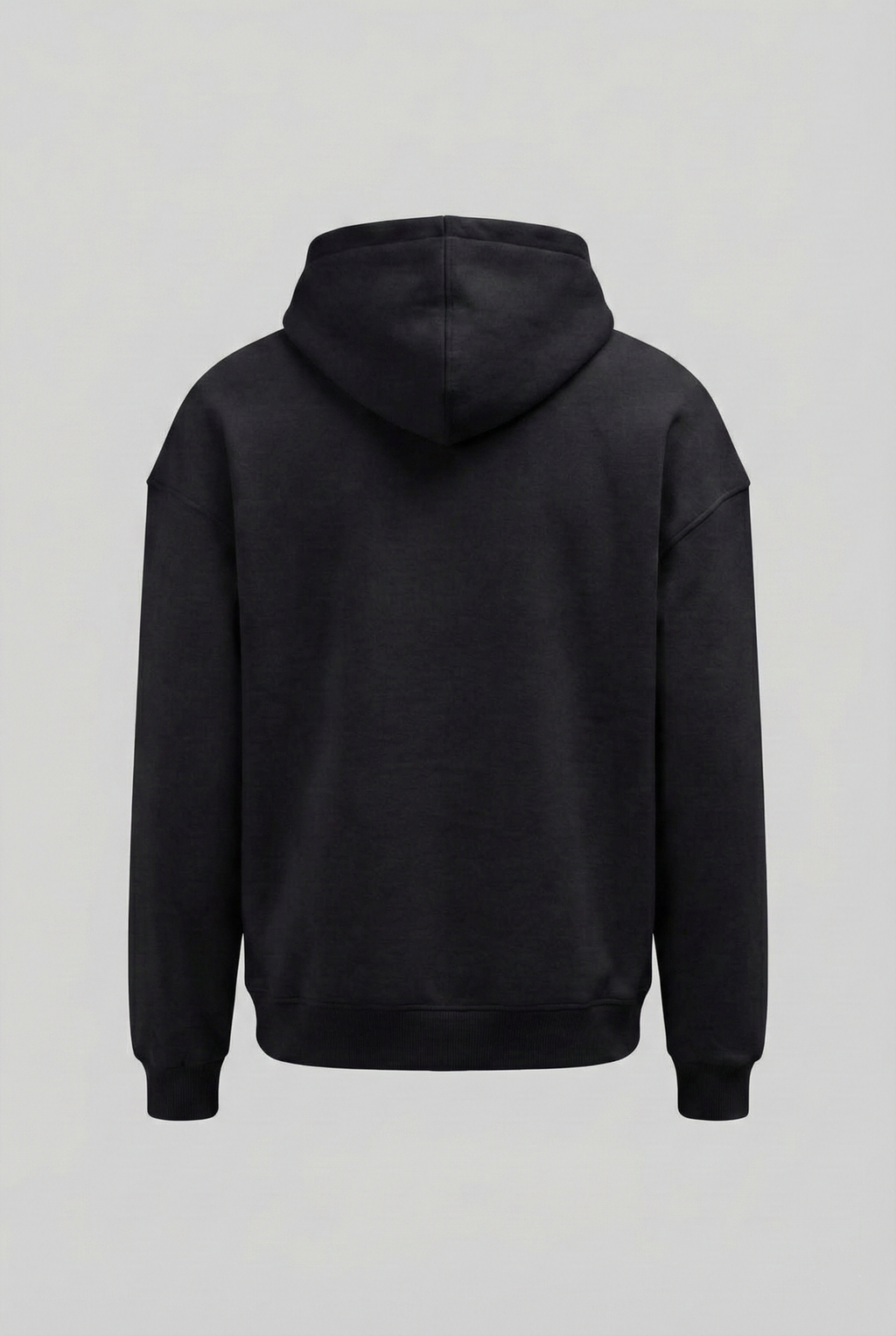 Basic Oversize Kapüşonlu Sweatshirt - Pembe