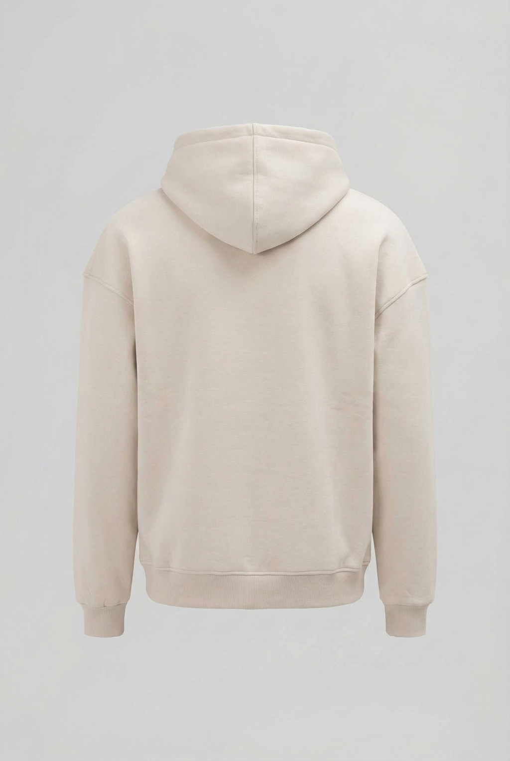 Füme - Basic Oversize Kapüşonlu Sweatshirt