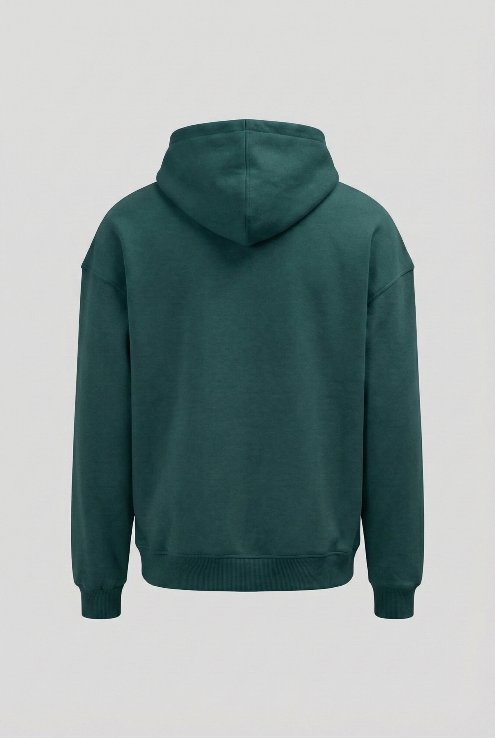 Füme - Basic Oversize Kapüşonlu Sweatshirt